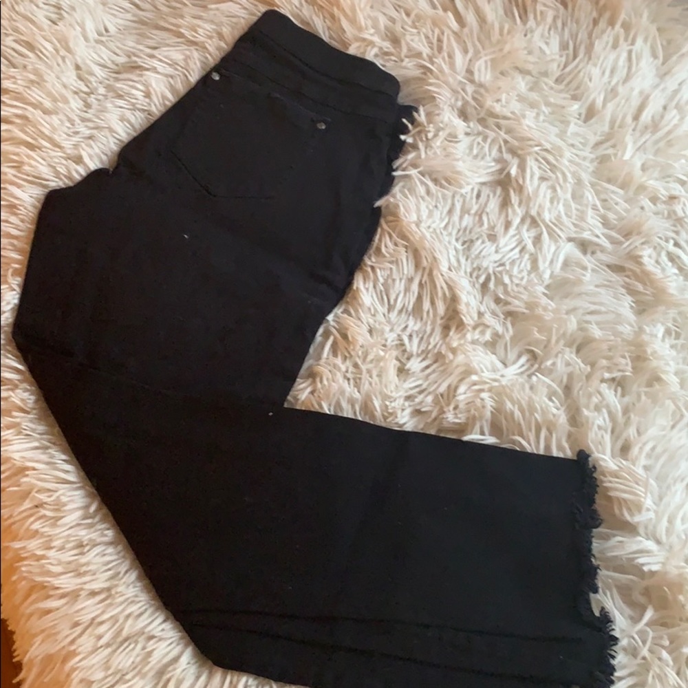 Hue denim leggings ankle length black